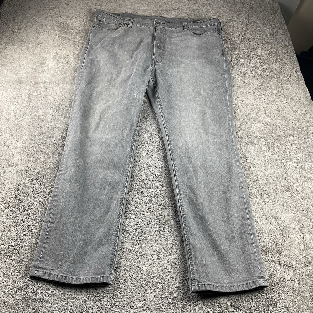 Levis 541 Athletic‎ Taper Jeans Mens 42x29 Gray High Rise